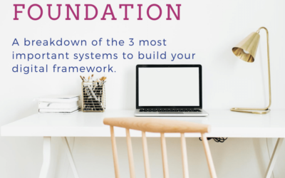 Must-Have Systems for a Smart Digital Foundation