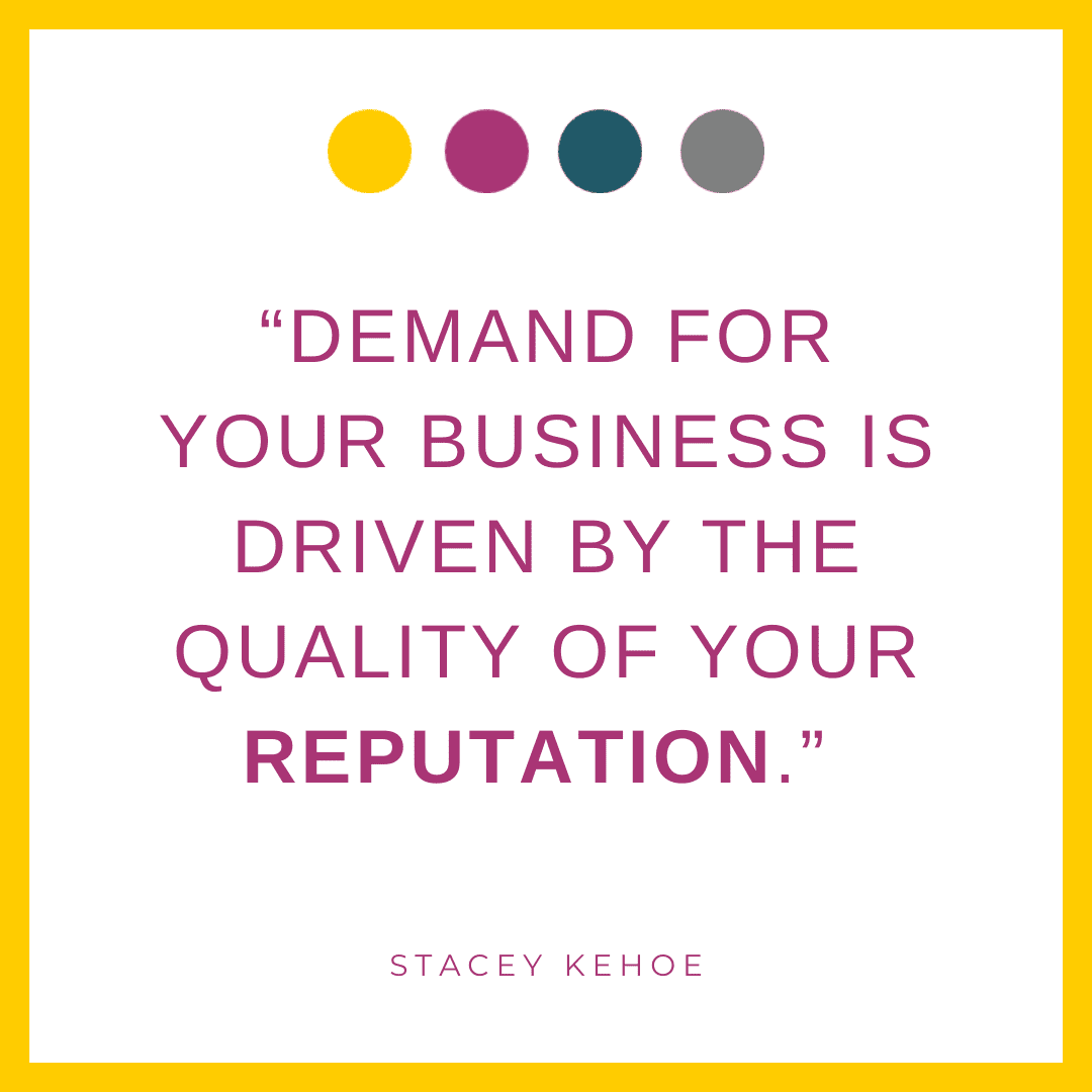 Stacey Kehoe Marketing Quote