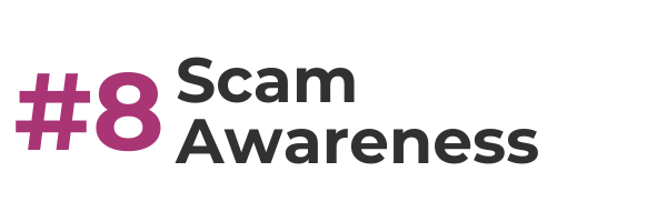 #8 scam awareness